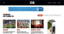 Desktop Screenshot of orgullobiri.com